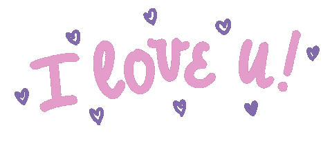 I Love You Sticker