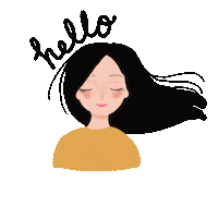 dearolivea hello meditation greetings peaceful Sticker