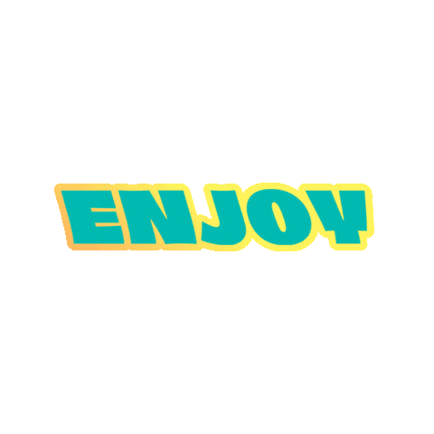 Enjoy Sticker by Dugongo