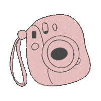 Camera Blog Sticker by Toque de Capricho
