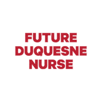 Nurse Pittsburgh Sticker by Duquesne University