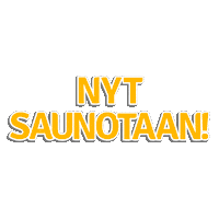 finland sauna Sticker by Saunapaiva