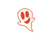 Halloween Ghost Sticker by ownerIQ