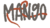 Orange Snake Sticker