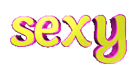 sexy text Sticker