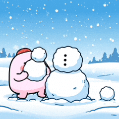 Winter Snow Man GIF by Bereishis Foundation