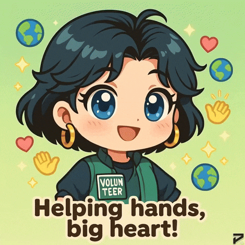 Ayuda Charity Work GIF by Persona