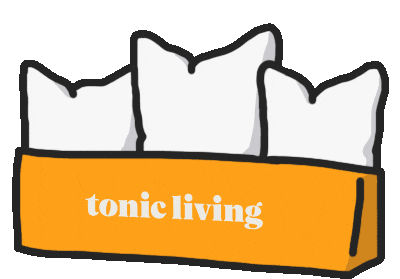 Pillow Sticker by Tonic Living