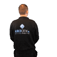 Aircocrew veenendaal gifjes airco aircocrew Sticker