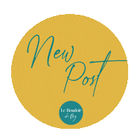 New Post Sticker by Le Boudoir Du Biz