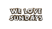 Happy Sunday Friday Sticker by B on Stage
