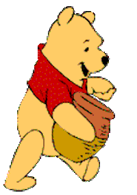 pooh STICKER