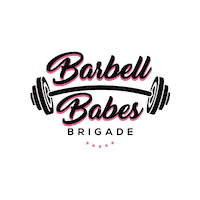 barbellbabesbrigade bbb barbellbabesbrigade barbell babes brigade Sticker