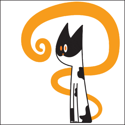 Cat Fun Sticker by vslpu_studio