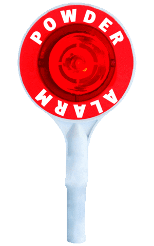 snowboarding powder alarm Sticker by Innsbruck