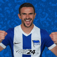 Football Soccer GIF by Hertha BSC