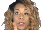 ComedianHollyLogan shut up quiet shh shhh Sticker