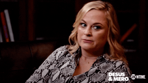 Surprised Amy Poehler GIF by Desus & Mero