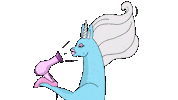 Hair Glam Sticker by Glow The Unicorn