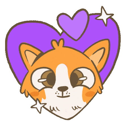 In Love Heart Sticker