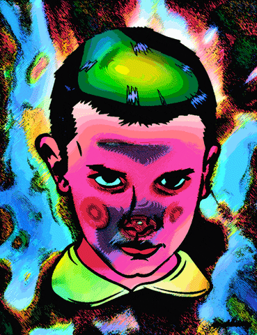 stranger things beauty GIF by PEEKASSO