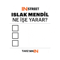 InStreet sokak instreet sokaksenin in street Sticker