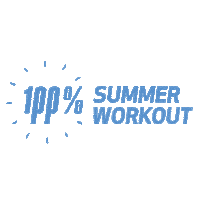 Summer Workout Sticker by proteinprojekt