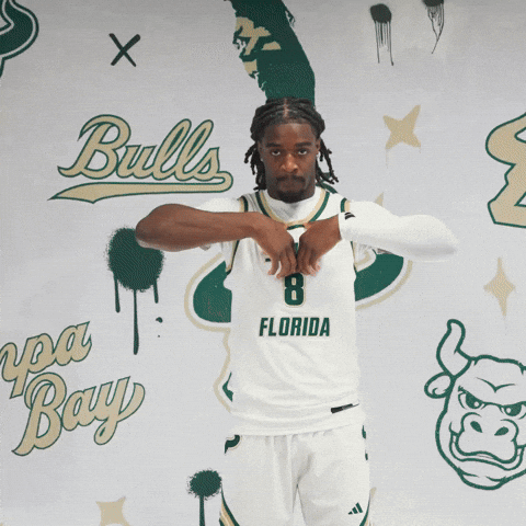 South Florida Basketball GIF by USF Athletics