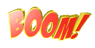 text boom Sticker