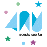 borascom jubileum boras 400 år Sticker