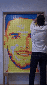 Three Lions Art GIF