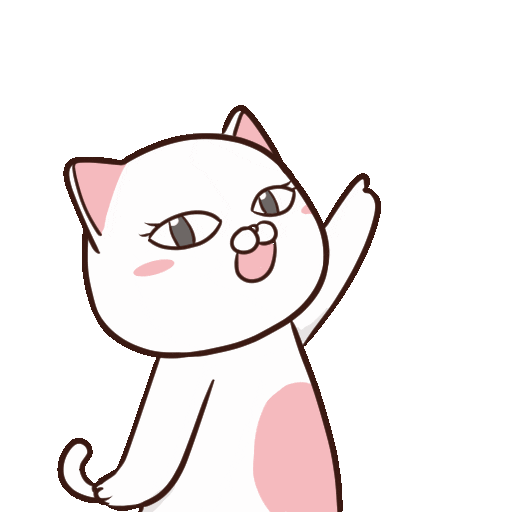 annmeowparty giphyupload cat look meow Sticker