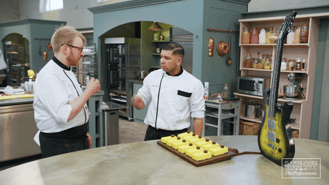 Friends Celebrate GIF by The Great British Bake Off