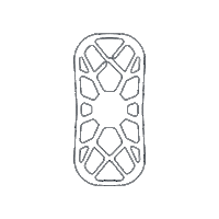 fluidstance work balance level balanceboard Sticker