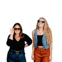 rachelconey easy scaling scaling school the ad girls jenandcourtney Sticker