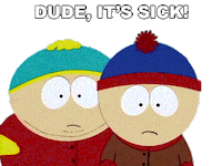 Sick Eric Cartman Sticker by South Park