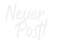 Neuerpost Sticker by DBL Miettextilien