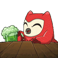 St Patricks Day Drinking Sticker by birb