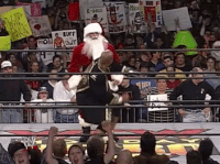 wrestling christmas wwe GIF by WWE