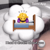 I Had A Dream Dreaming GIF by Taimi