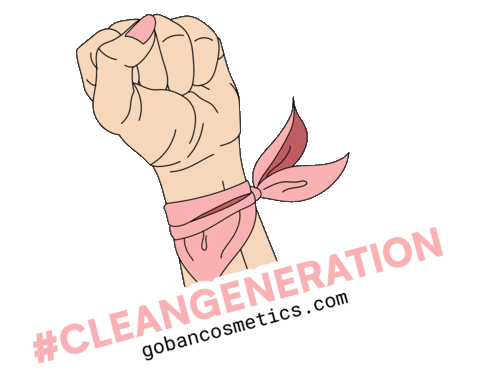 Clean Beauty Sticker by GOBAN Cosmetics