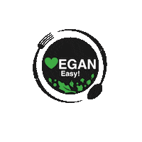 veganallsorts vegan veganeasy Sticker