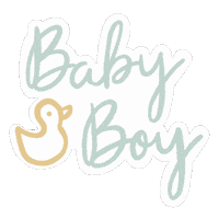 Baby Boy Sticker