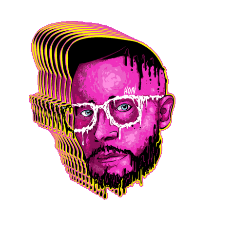 Art Melting Sticker by ChampagneKonny