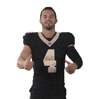 Football Smile Sticker by New Orleans Saints