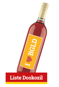 listedoskozil austria wein osterreich flasche Sticker