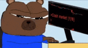 Stock Market Dump GIF by Bobo Memes