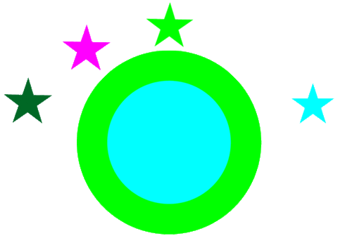 Stars Show Sticker by This Bushwick Life