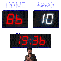 10 Away Sticker