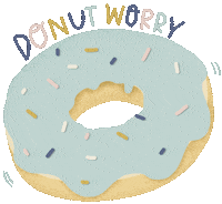 No Worries Cake Sticker